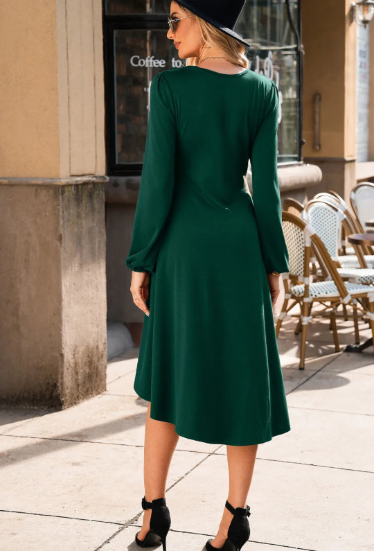 Eleonora Ruched Midi Dress