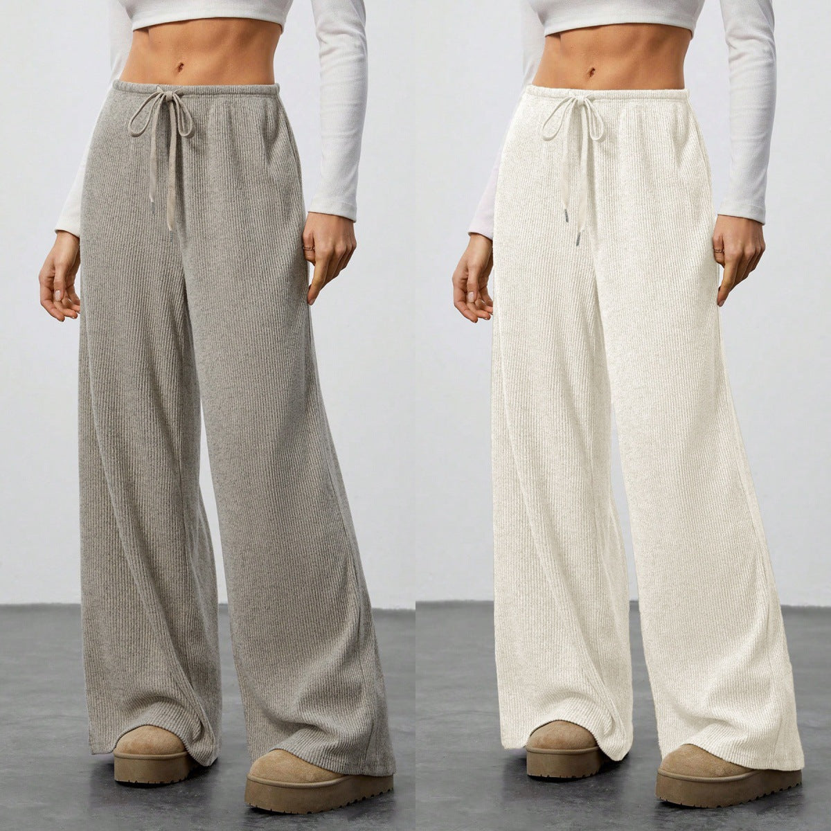 Paloma Wide Leg Drawstring Pant
