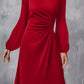 Eleonora Ruched Midi Dress