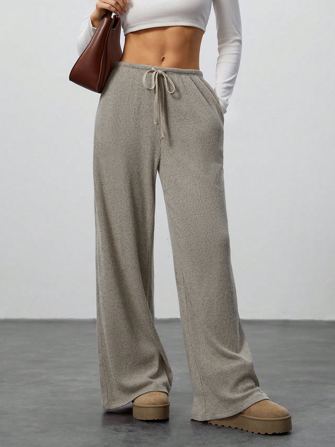 Paloma Wide Leg Drawstring Pant