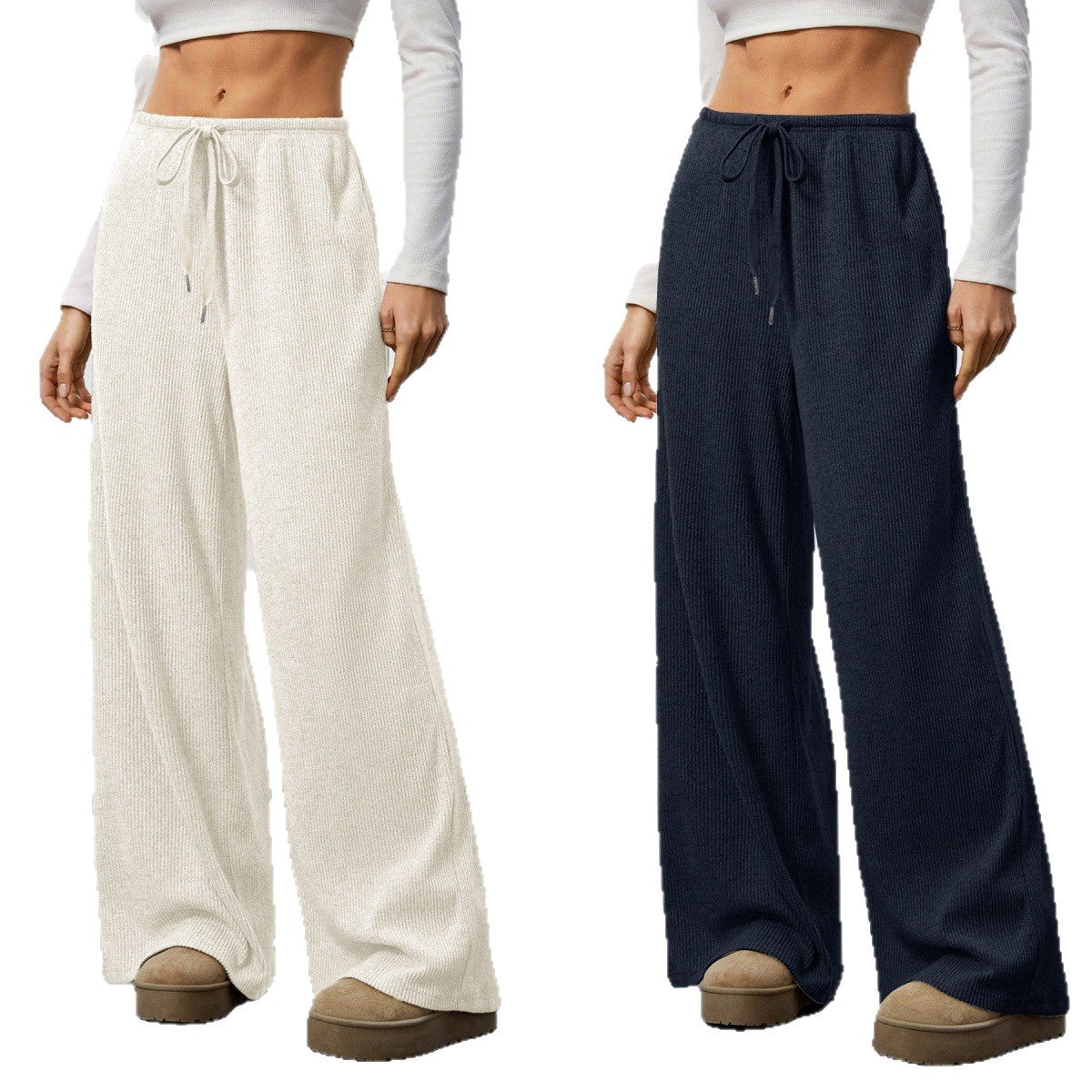 Paloma Wide Leg Drawstring Pant