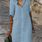 Riviera Linen Shirt Dress