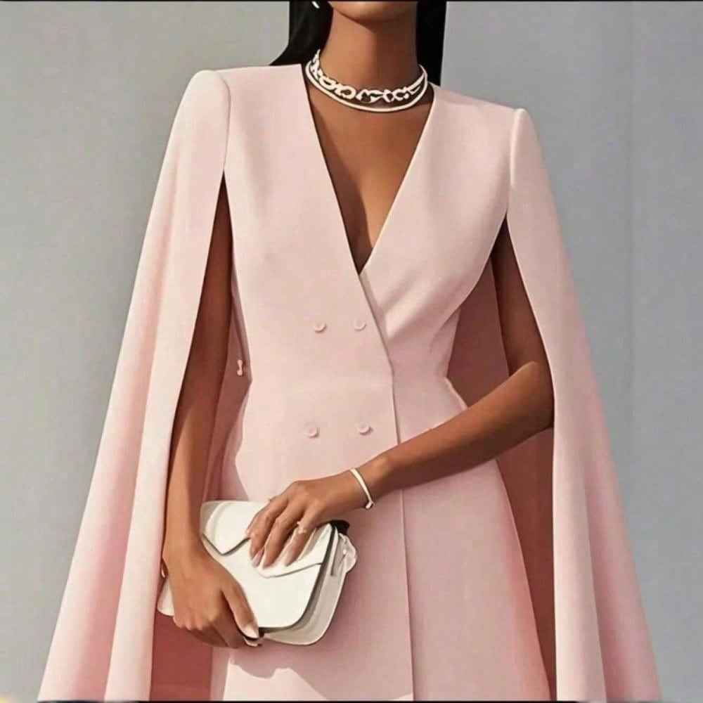 Norma cape blazer mini