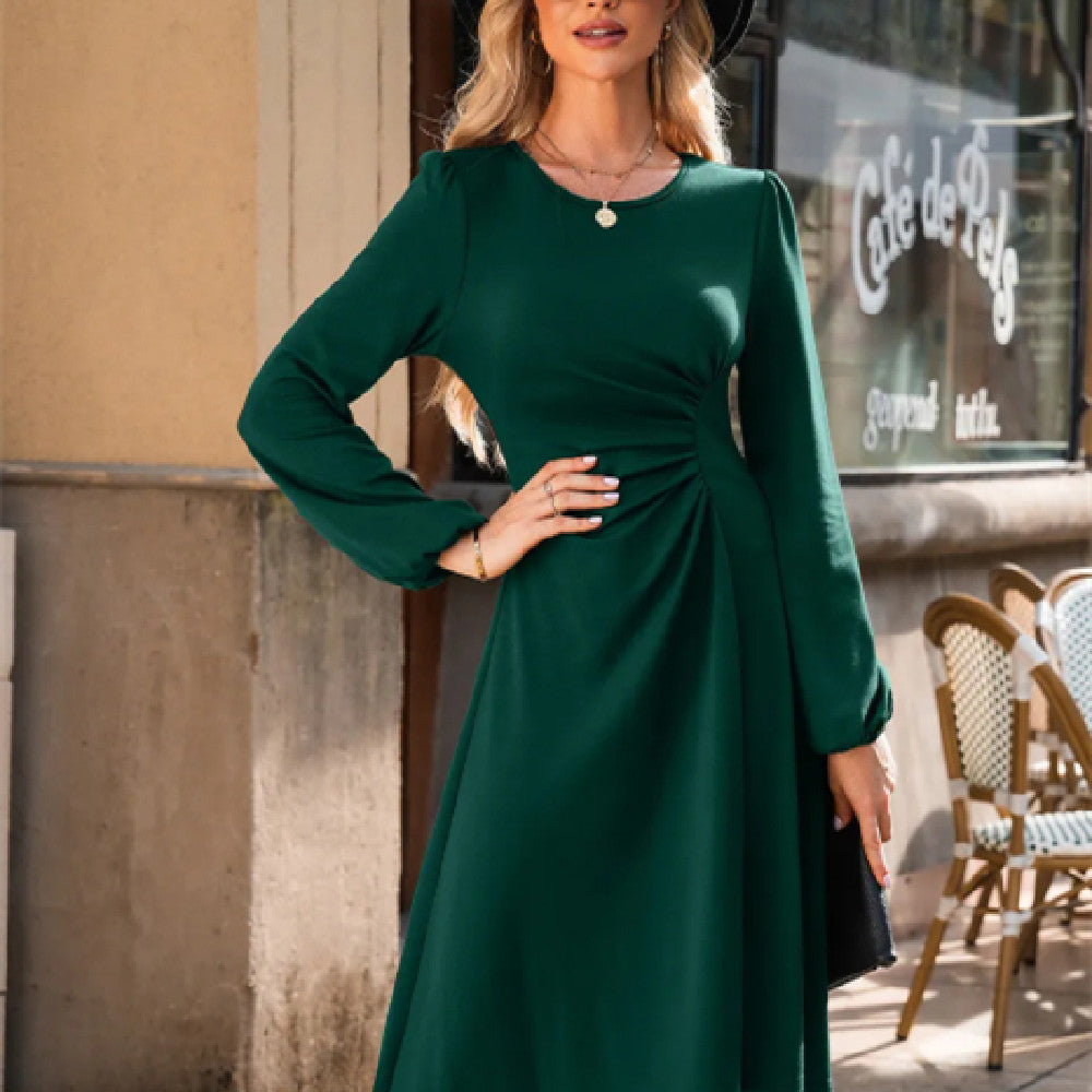Eleonora Ruched Midi Dress