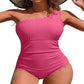 Pippa One-Shoulder Swimsuit