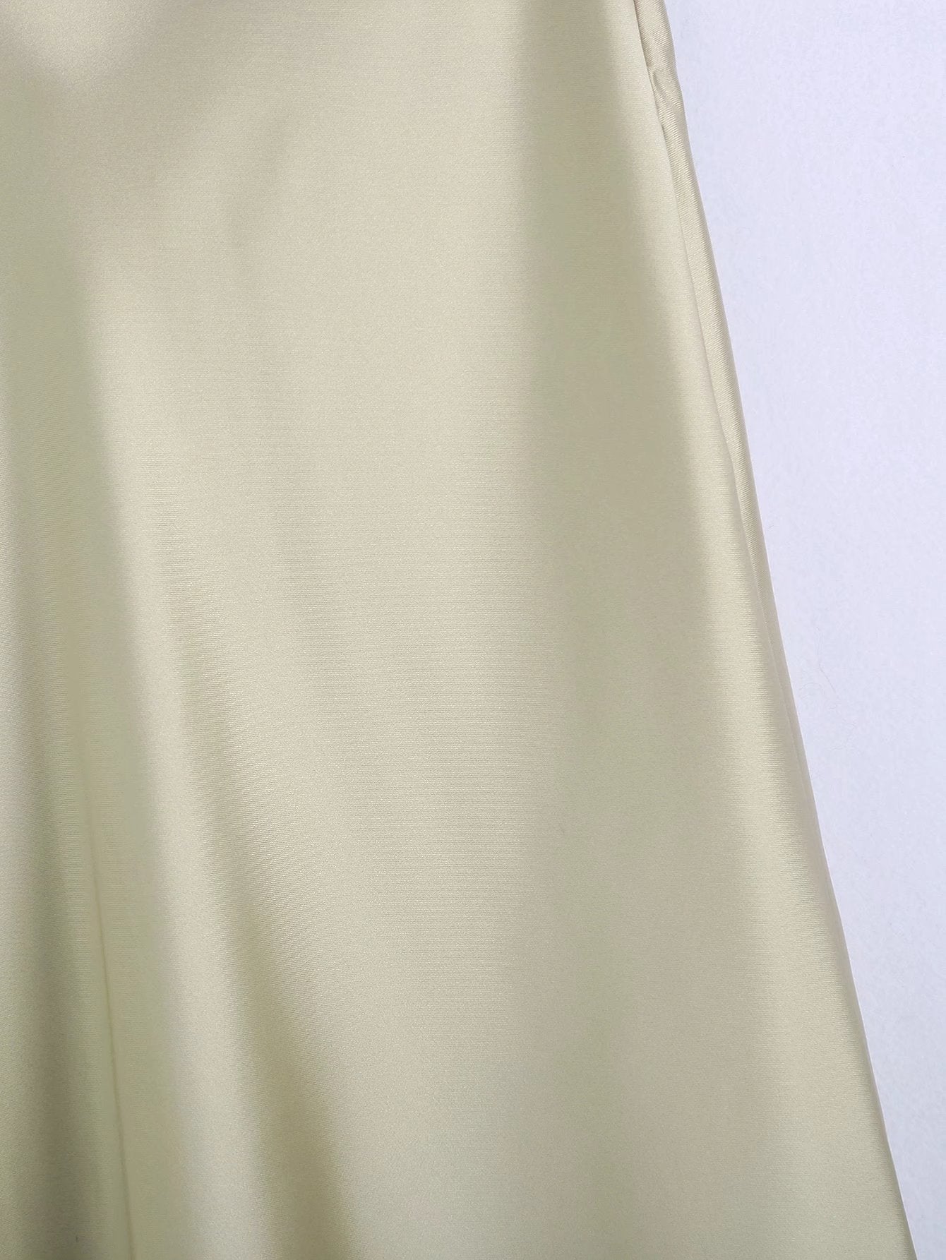 Lucietta Satin Bias-Cut Midi Skirt
