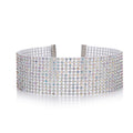 Tindara Crystal Rhinestone Choker