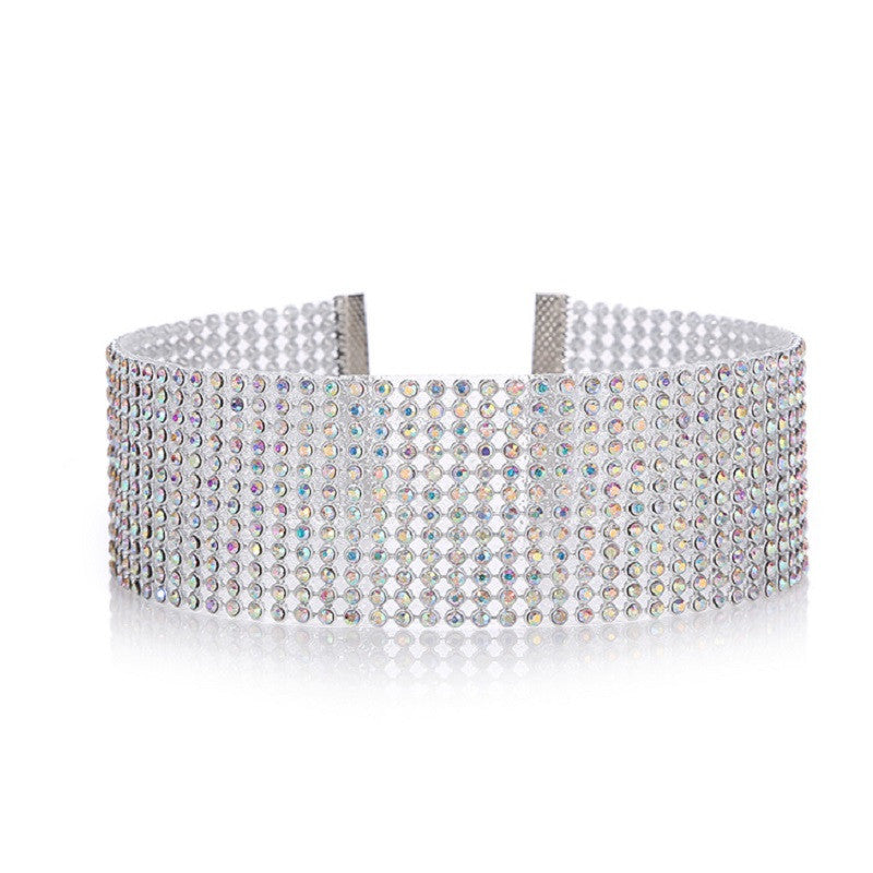 Tindara Crystal Rhinestone Choker