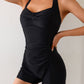 Renata Ruched Halter One-Piece