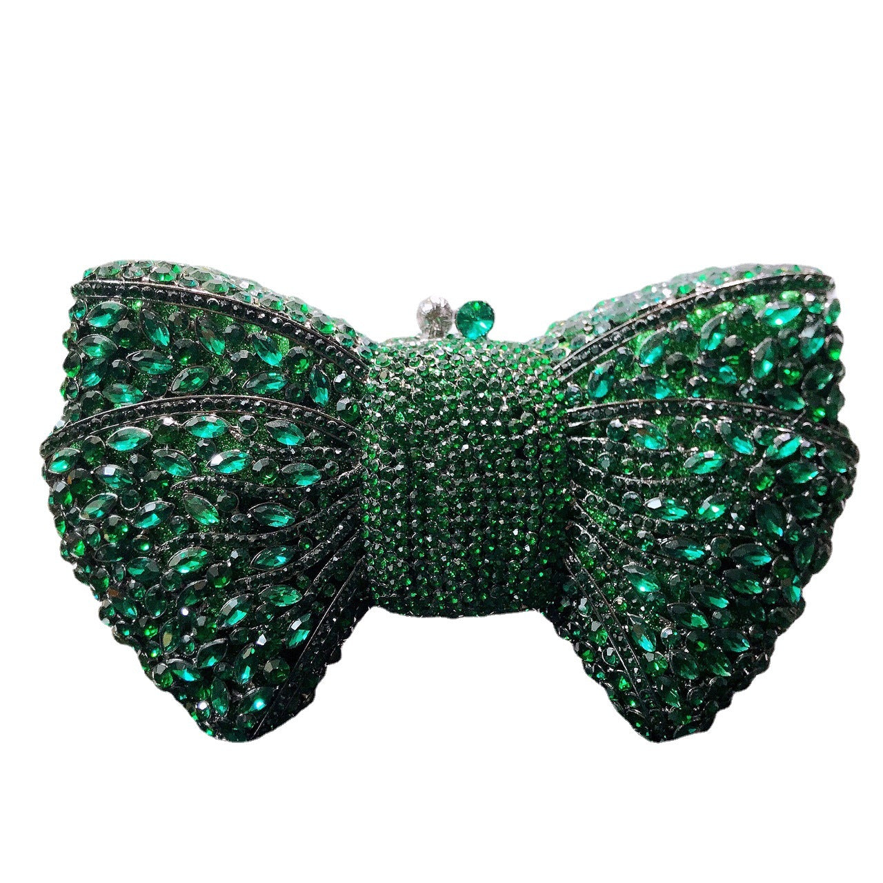 Carmina Crystal Bow Clutch