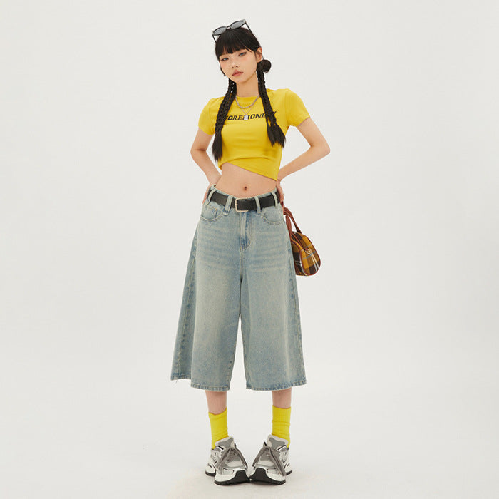 Penelope Denim Jorts