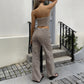 Serena Striped Two-Piece Set