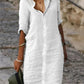 Riviera Linen Shirt Dress