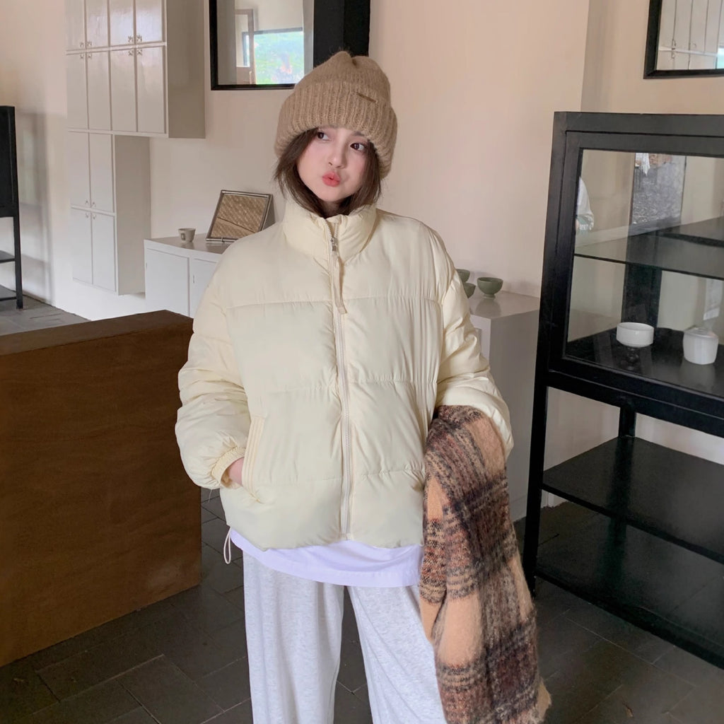 Orsola Cropped Puffer Jacket — Oli Amore