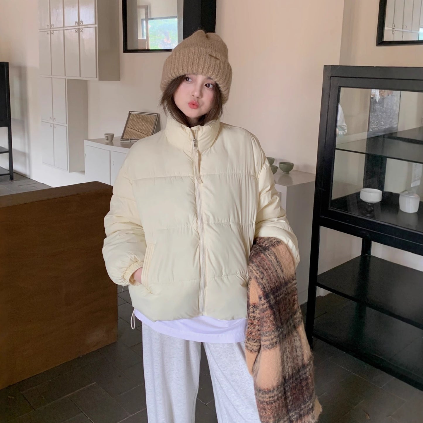 Orsola Cropped Puffer Jacket
