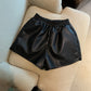 Fabia Faux Leather Short