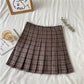 Mirabella Pleated Plaid Skirt