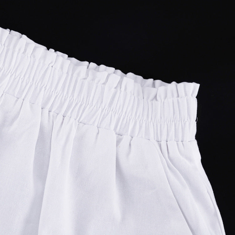 Arabella Ruffle Linen Set