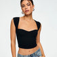 Chiara Sweetheart Corset Top