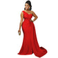 Liliana One-Shoulder Gown