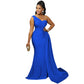 Liliana One-Shoulder Gown