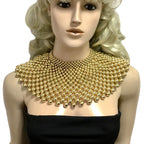Nives Beaded Statement Collar Necklace