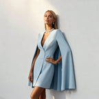 Norma cape blazer mini