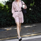 Anita Linen Shirt & Shorts Set