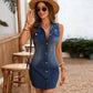 Demi Denim Button Dress