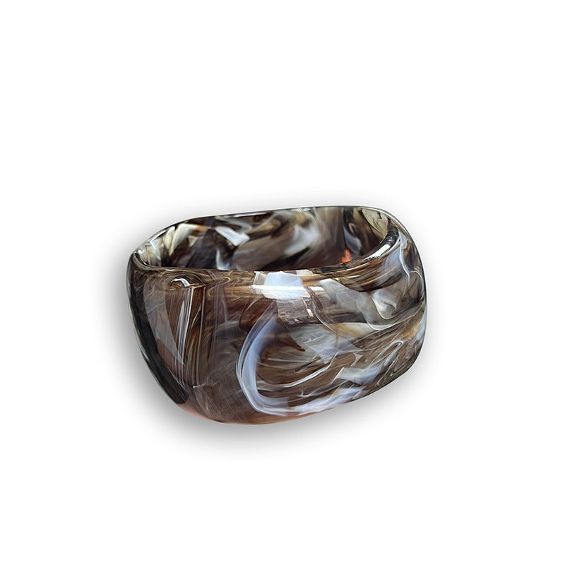 Noa Chunky Resin Bangle