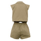 Annalisa Vest & Short Suit Set