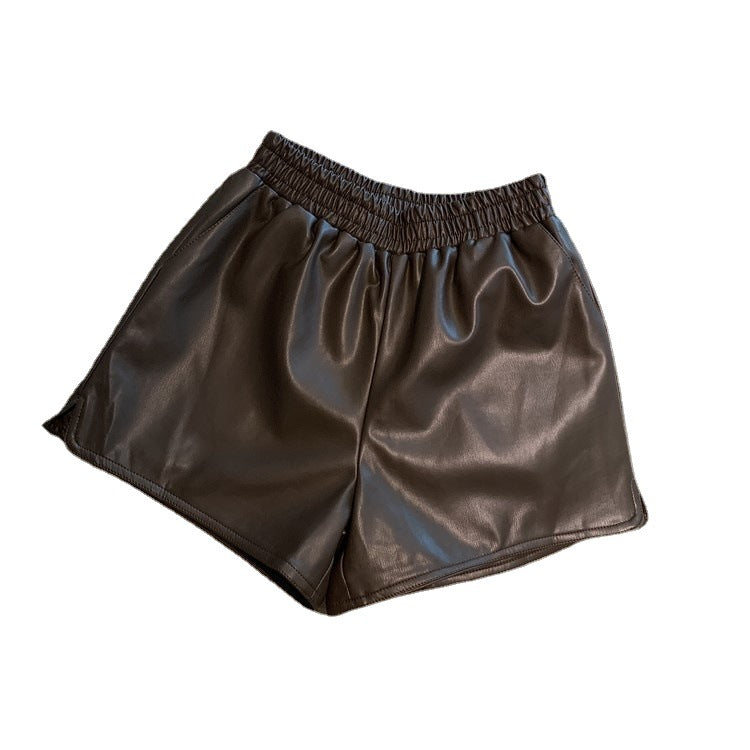 Fabia Faux Leather Short