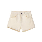 Procida Low-Rise Belted Denim Shorts