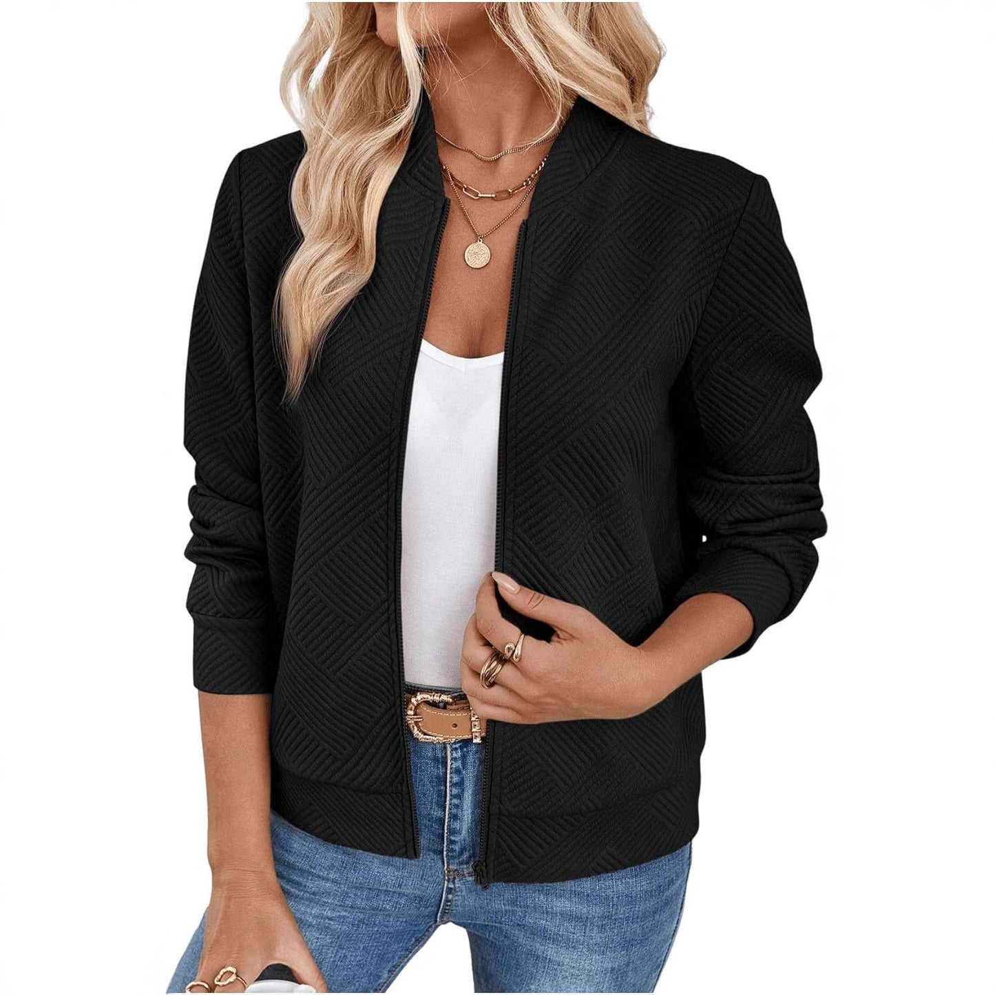 Filippa Textured Bomber