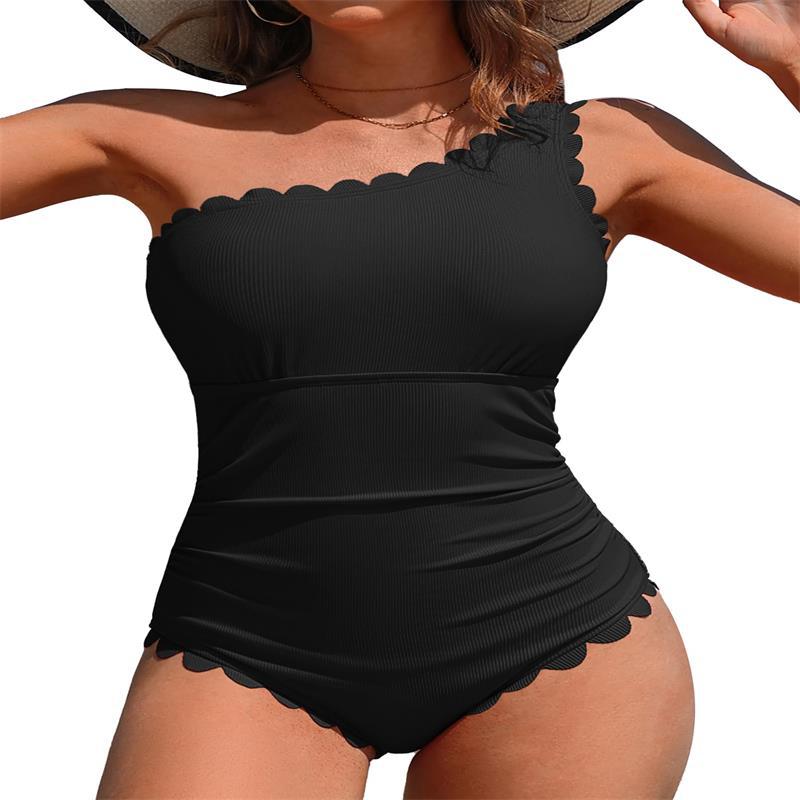 Pippa One-Shoulder Swimsuit