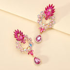 Cintia Crystal Teardrop Drop Earrings
