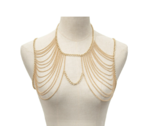 Valentina Draped Body Chain