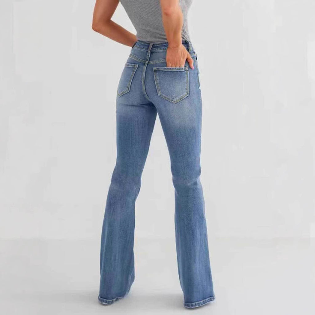 Dani Stretch Bootcut Jean — Oli Amore
