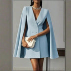 Norma cape blazer mini