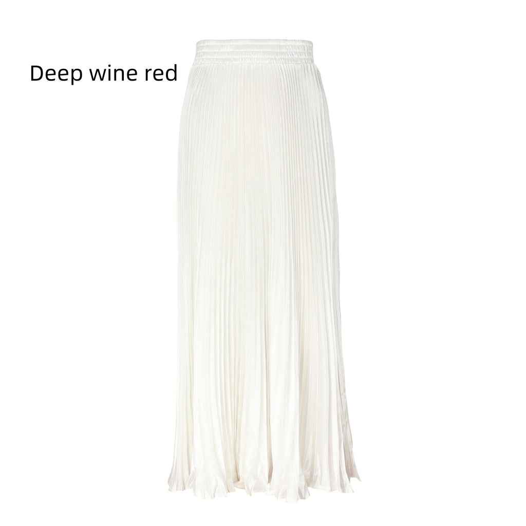 Bellini Pleated Midi Skirt — Oli Amore