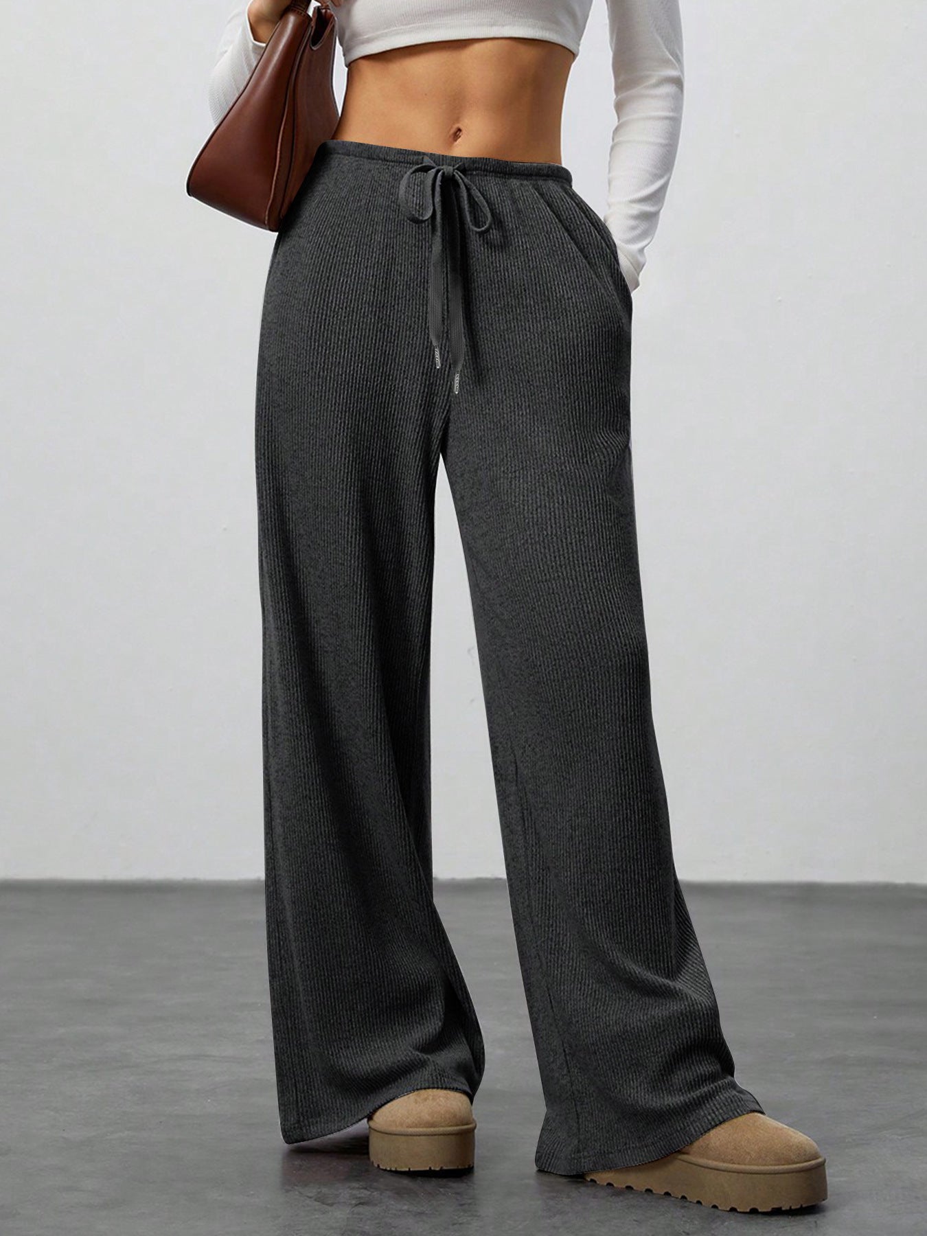 Paloma Wide Leg Drawstring Pant