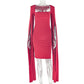 Rossana Cape Sleeve Bodycon Dress