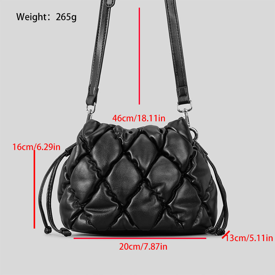 Nuvola Quilted Pillow Shoulder Bag