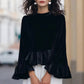 Eloisa Velvet Flute Top