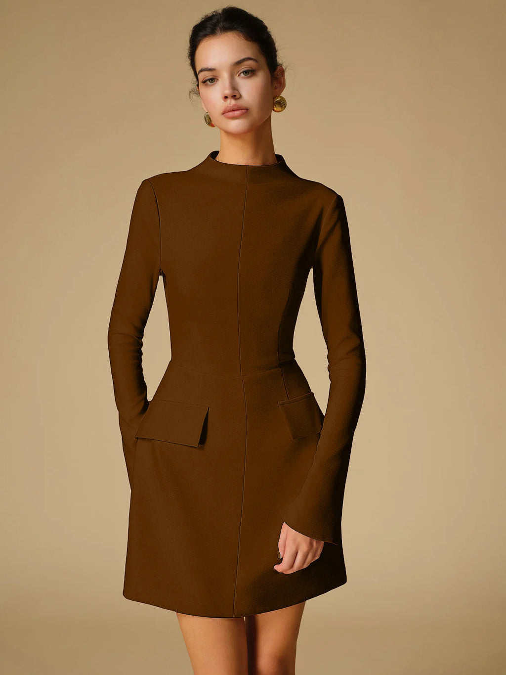Costanza Tailored Mini Dress — Oli Amore