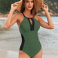 Antonella Twist-Front Swimdress