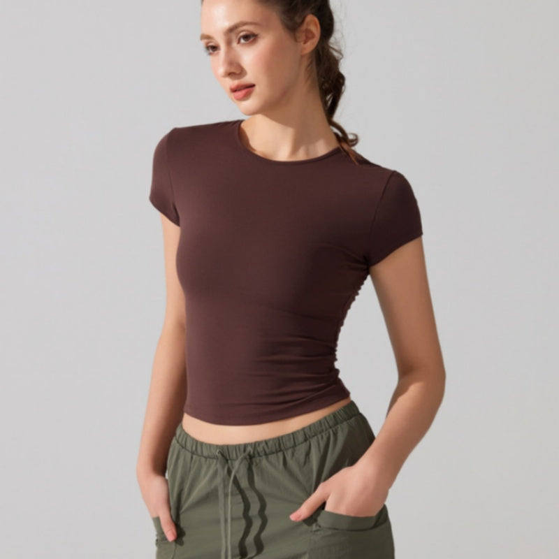 Lou Fitted Crew Tee