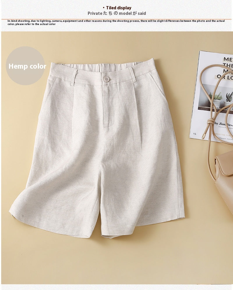 Giorgia Tailored Linen Shorts