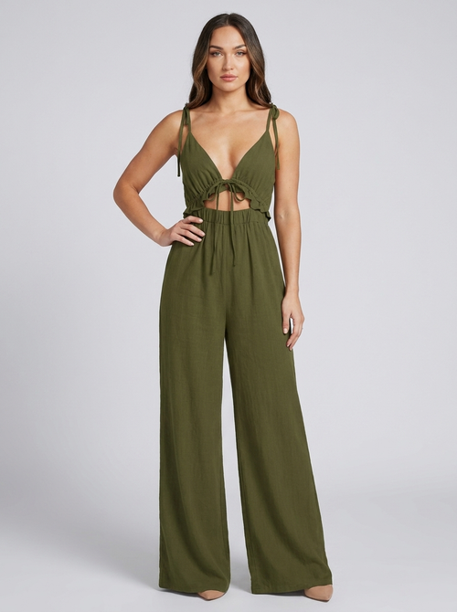 Agnese Cutout Jumpsuit on model