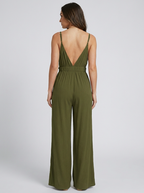 Agnese Cutout Jumpsuit on model